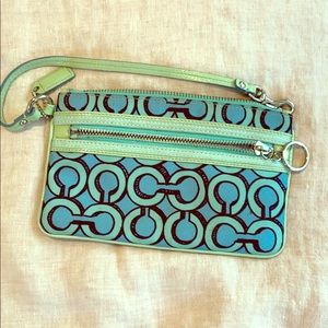 Coach clutch/wallet